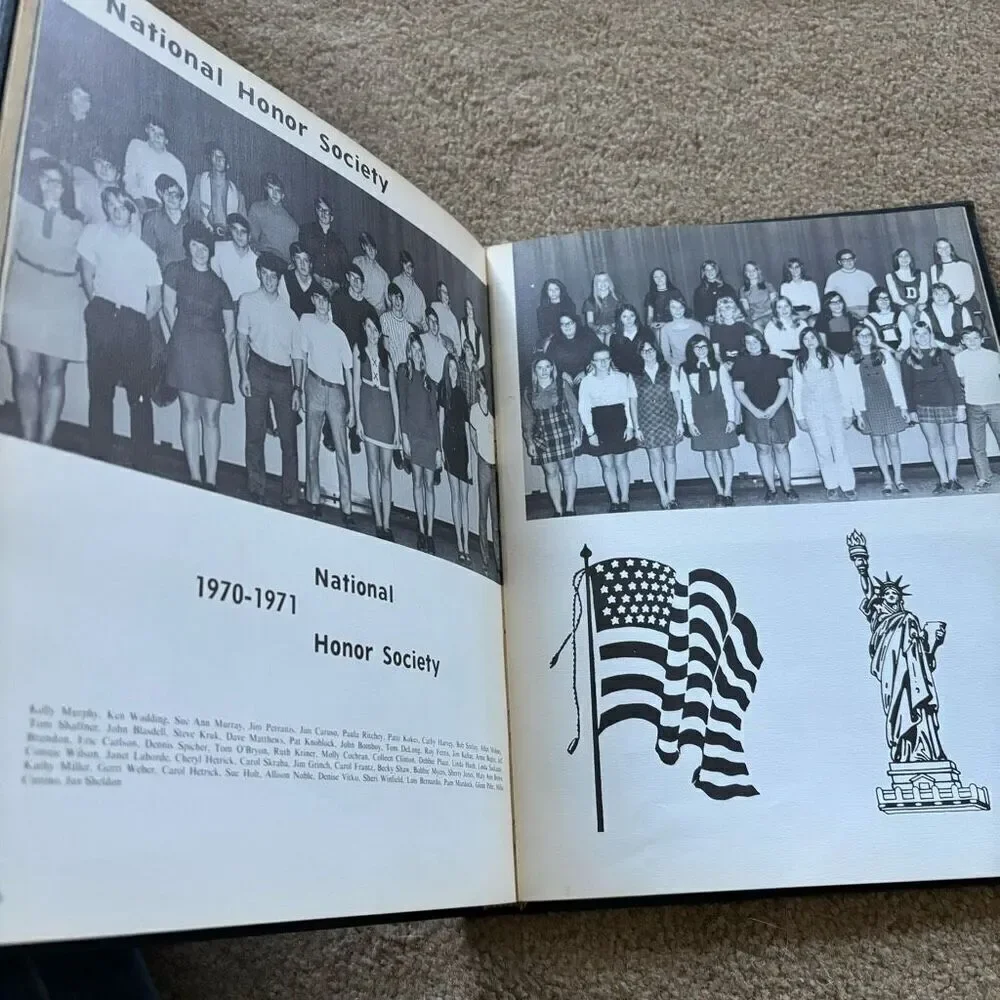 DuBois Area High School Flambeau-Clipper 1971 Yearbook DuBois PA